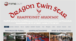 Desktop Screenshot of dragon-twin-star.com
